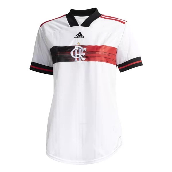 Tailandia Camiseta Flamengo 2ª Mujer 2020/21 Blanco